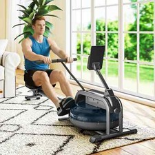 SPORTNOW Water Rowing Machine