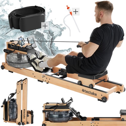 Water rowing machine - rowing, gym